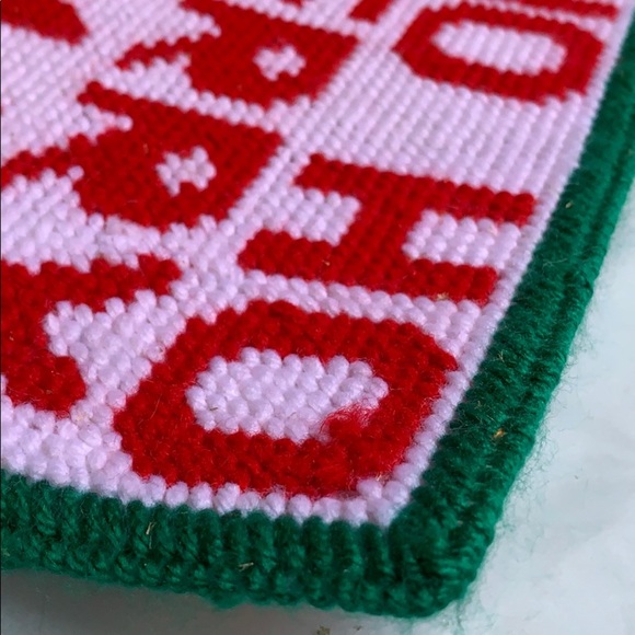 Ho Ho Merry Xmas Christmas Decoration Vintage wall door sign crafting holiday - Picture 5 of 8